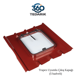 Trapez Uyumlu Çatı Çıkış Kapağı ( 5 Hadve )