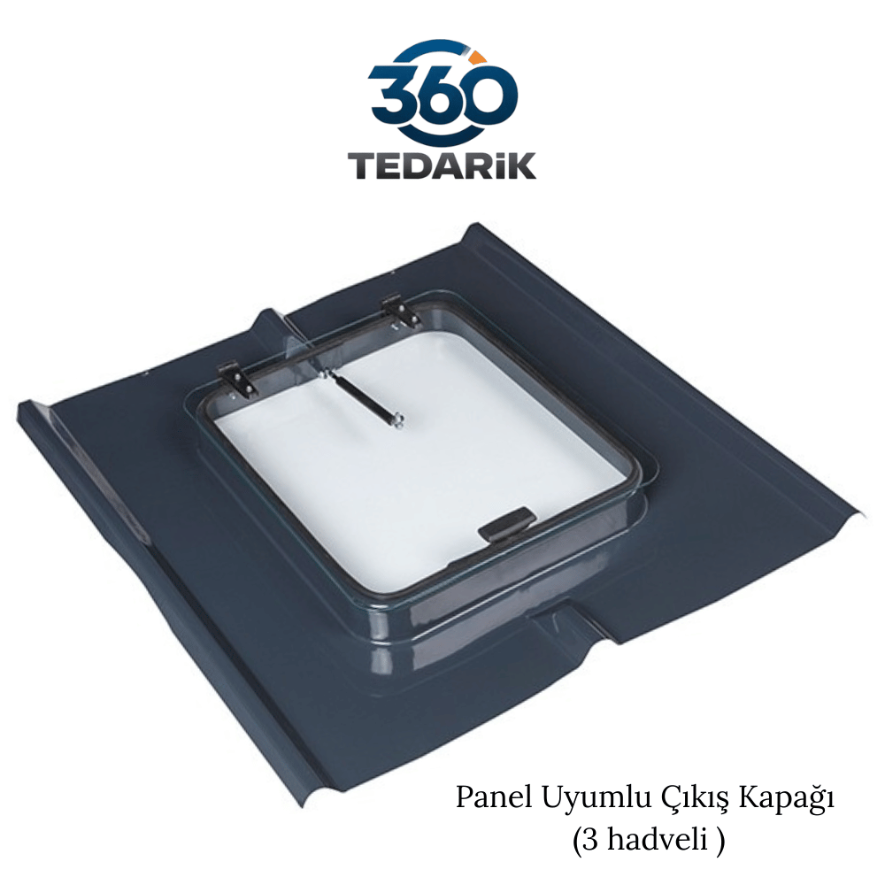Panel Uyumlu Çatı Çıkış Kapağı (3 Hadve)