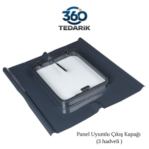 Panel Uyumlu Çatı Çıkış Kapağı (3 Hadve)